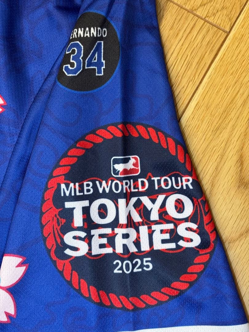 ⭐️期間限定価格⭐️【限定非売品】大谷翔平 ビジターサインユニフォーム　青　デコピン