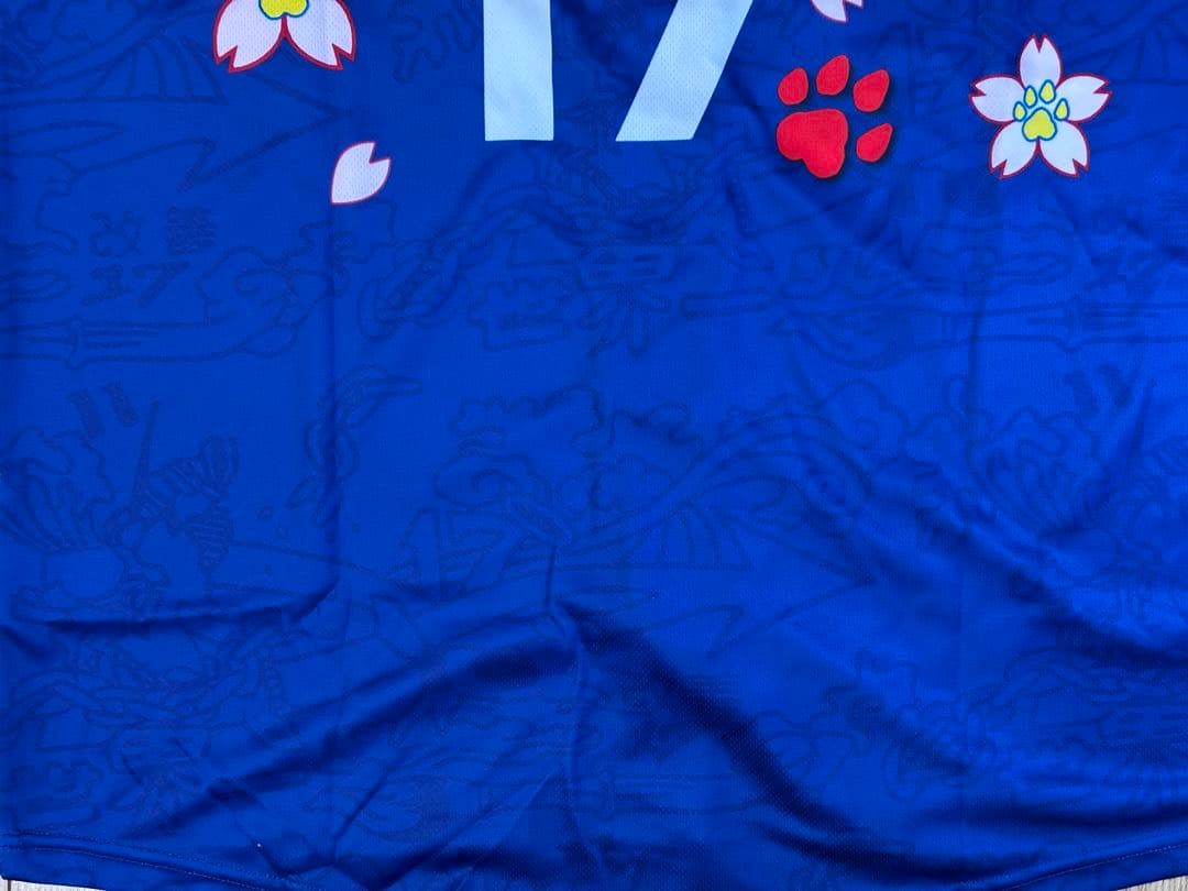 ⭐️期間限定価格⭐️【限定非売品】大谷翔平 ビジターサインユニフォーム　青　デコピン