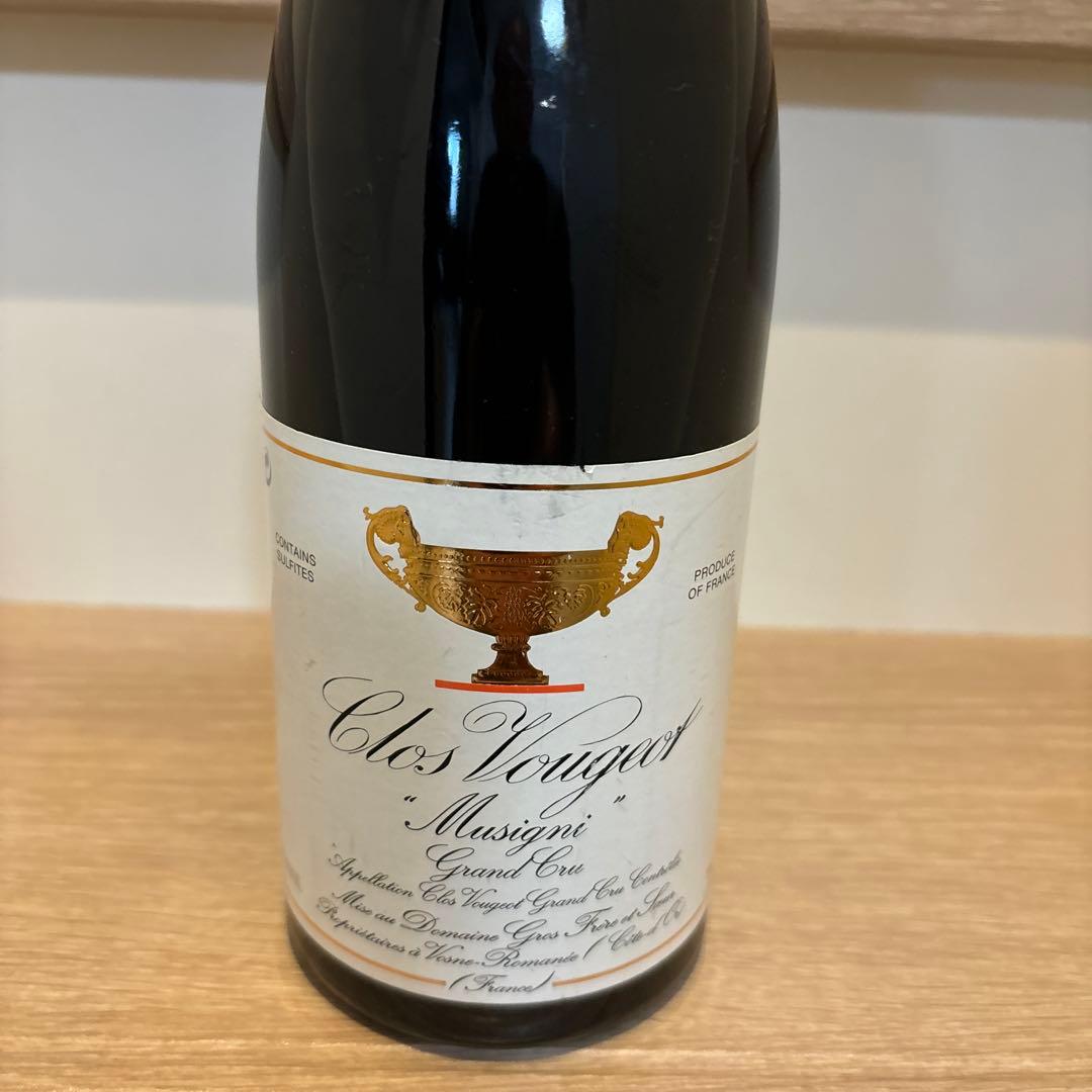 Clos Vougeot Musigny 2010 グランクリュ