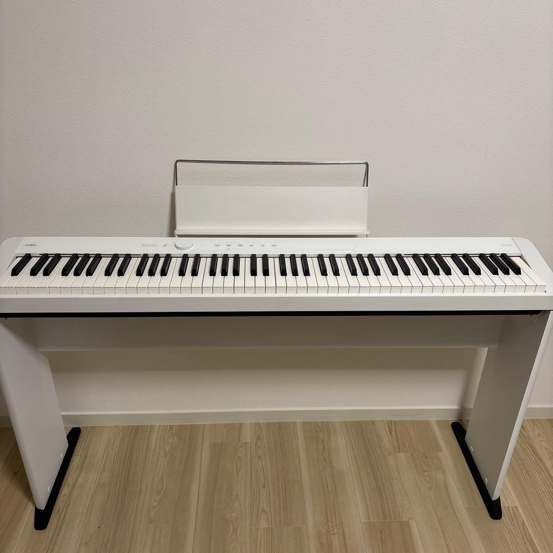 CASIOカシオ　PX-S1100WE プリヴィア　ホワイト電子ピアノ88鍵盤