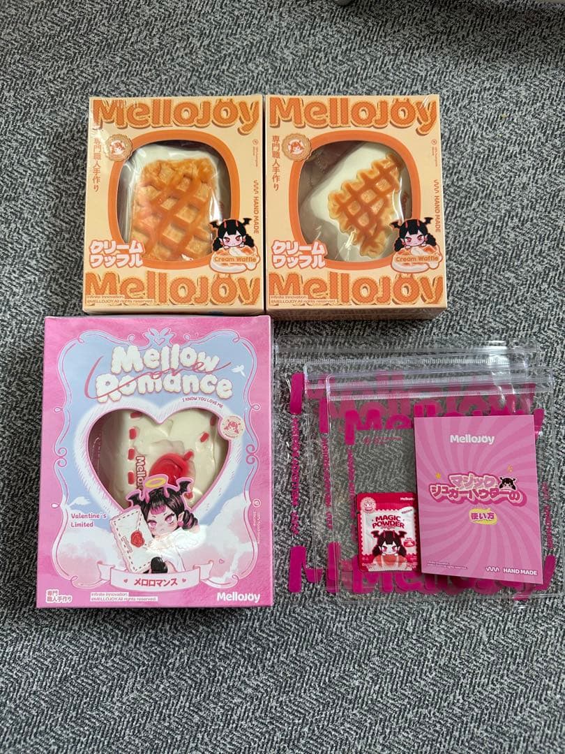 メロジョイ　mellojoy メロロマンス　コクハク　クリームワッフル