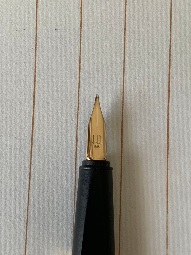 ダンヒル 14Kペン先 ゴールド 万年筆（箱付き）