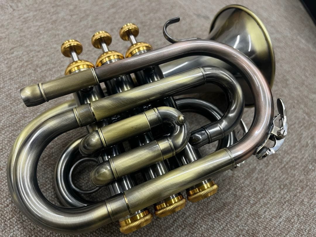 購入価格42000円。試奏のみ！ポケットトランペット
