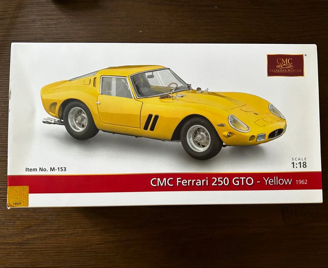CMC 1/18 フェラーリ 250 GTO RHD 1962 yellow