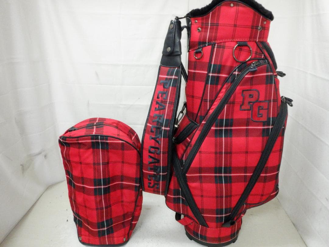 PEARLY GATES★パーリーゲイツ★9.0型★良品★スタッフ★RED