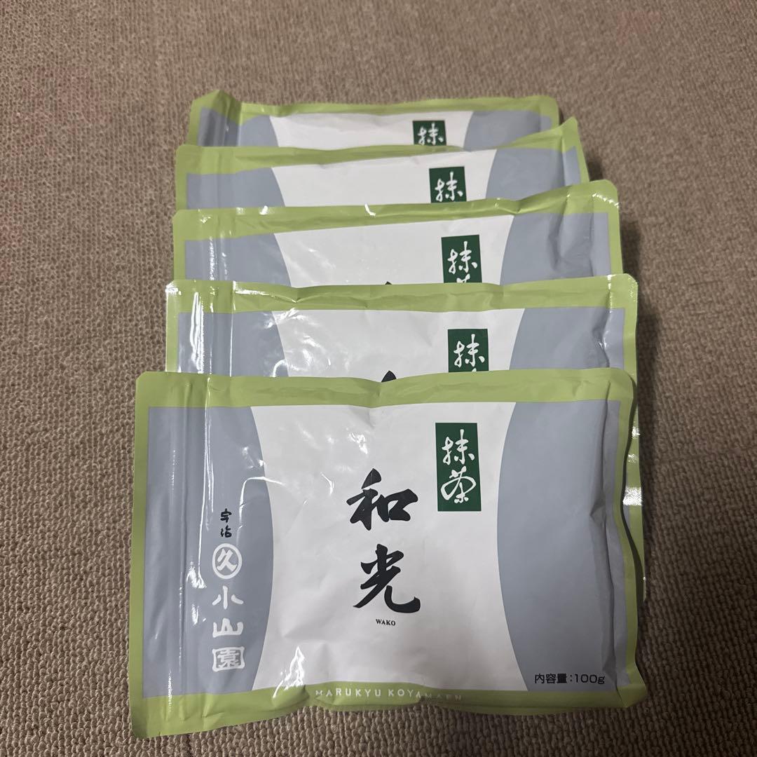 丸久小山園　抹茶和光100g袋×5セット