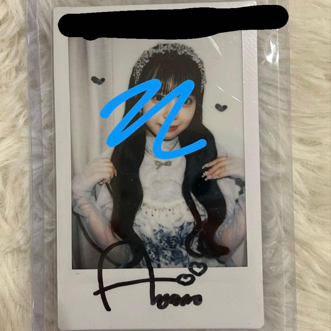 増田彩乃 チェキ 直筆サイン入り オン特