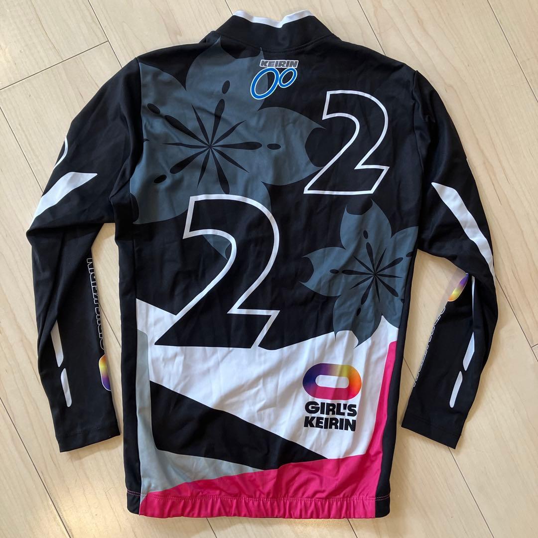 WAVE ONE GIRL'S KEIRIN サイクルジャージ Mサイズ　帽子付