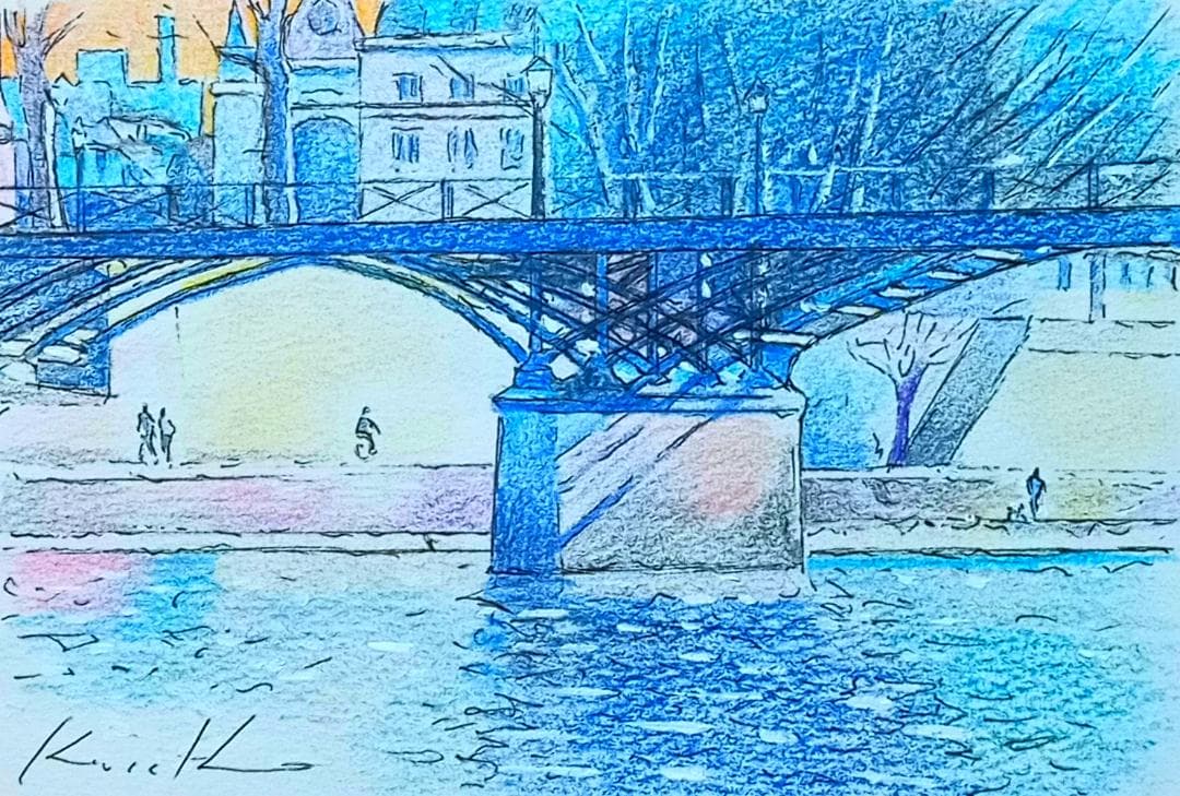 GP128★原画を飾る！！★師：平山郁夫★東京芸大卒★有名百貨店人気作家