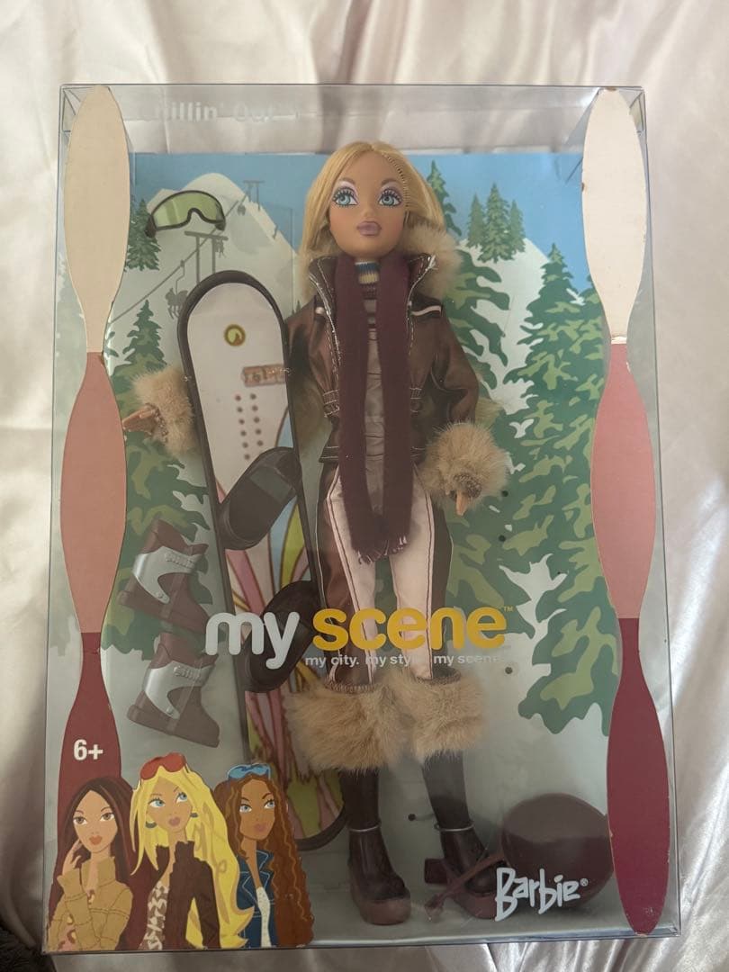 マイシーンバービー　希少　海外　myscene mattel