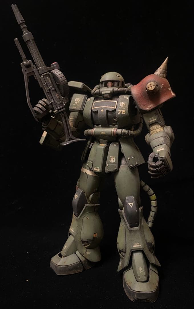 【ガンプラ完成品】　MG ザクⅡ （シャア専用Ver.2）　改修