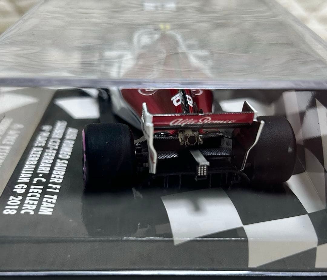 ミニチャンプス1/43 アルファロメオC37ルクレール 2018アゼルバイジャン