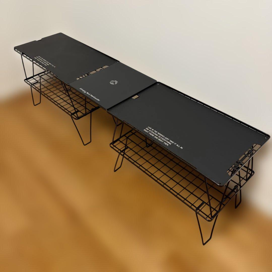 ユニフレームフィールドラック4台天板セット