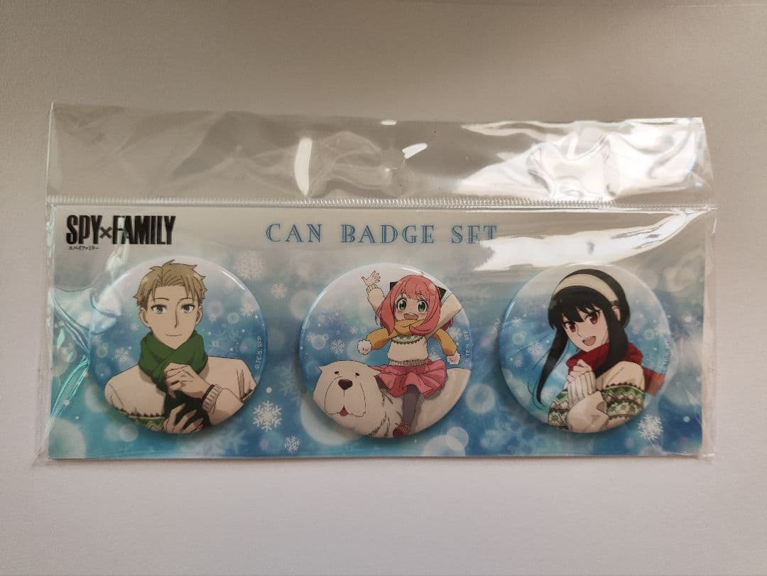 SPY×FAMILY スパイファミリー 缶バッジセット