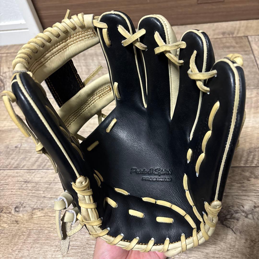 ZETT 軟式野球グローブ 黒/ベージュ