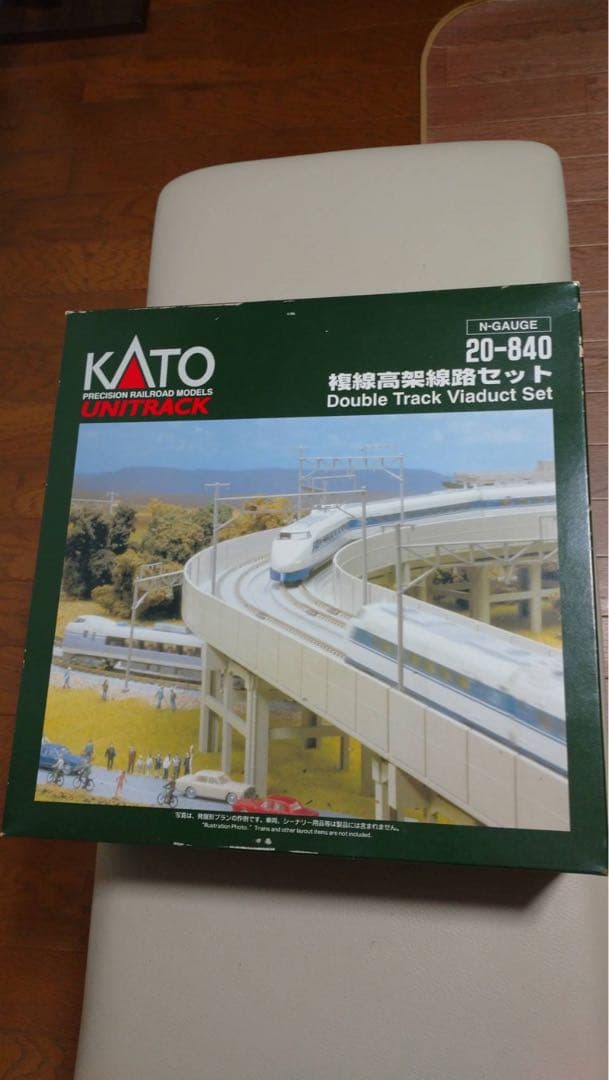 鉄道模型 カトー 複線高架線路セット