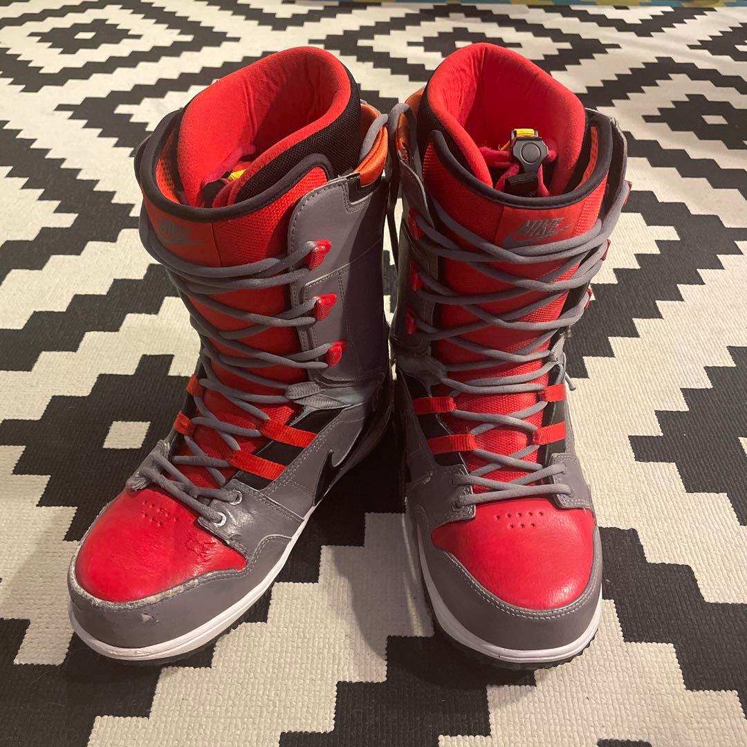 Nike VAPEN 26.5cm スノーボードブーツ レッド/グレー