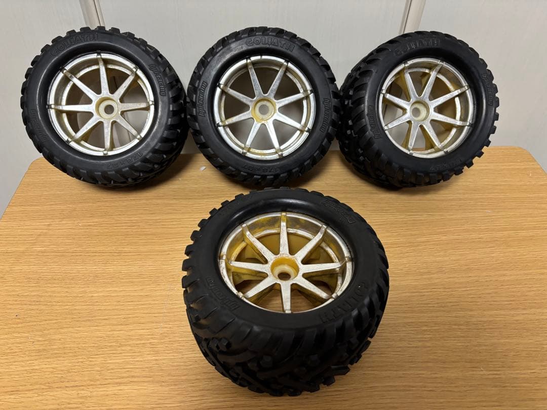hpi サベージ用タイヤホイールGOLIATH