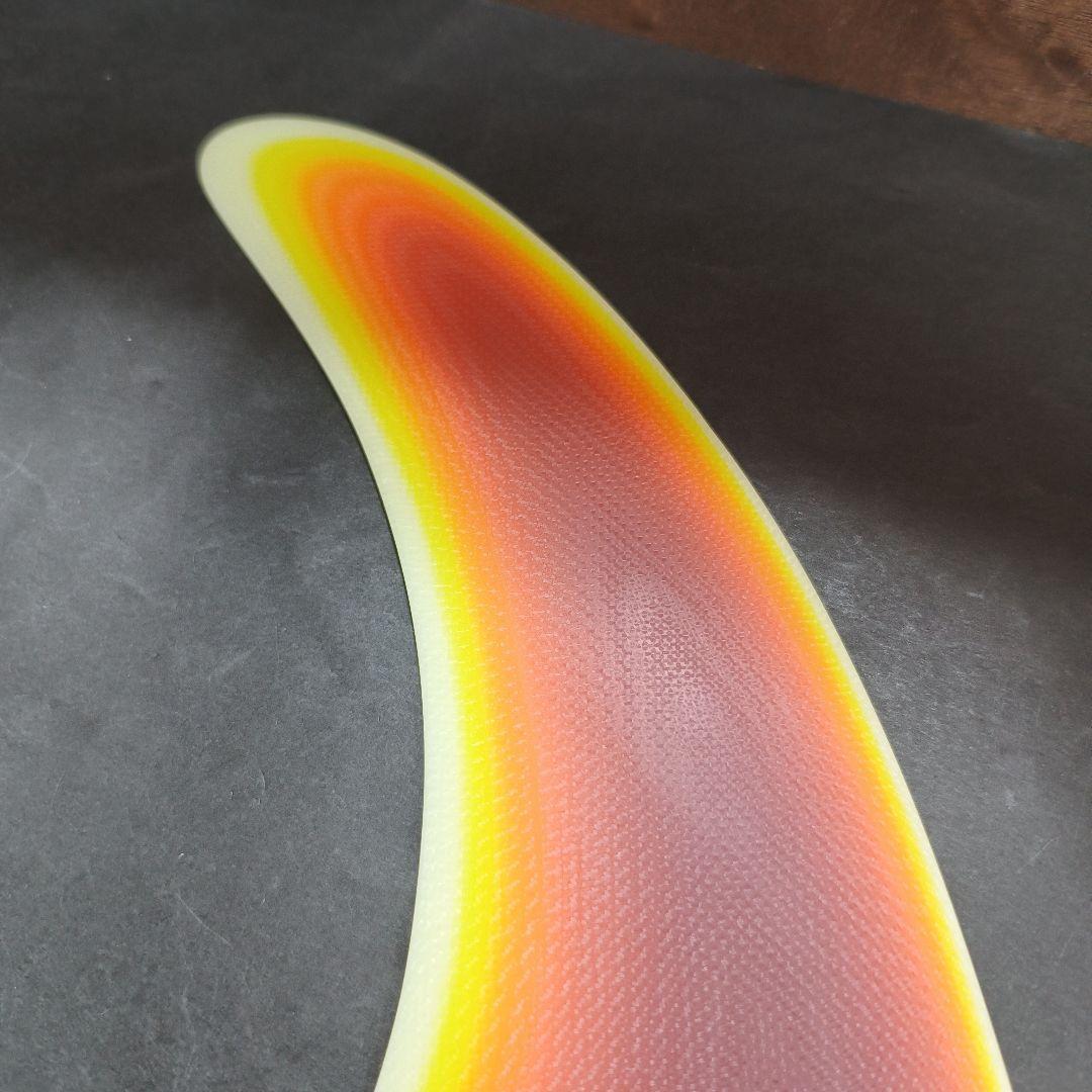 10インチ シングルフィン　ロングボード　センターフィン　ファイバーグラス製