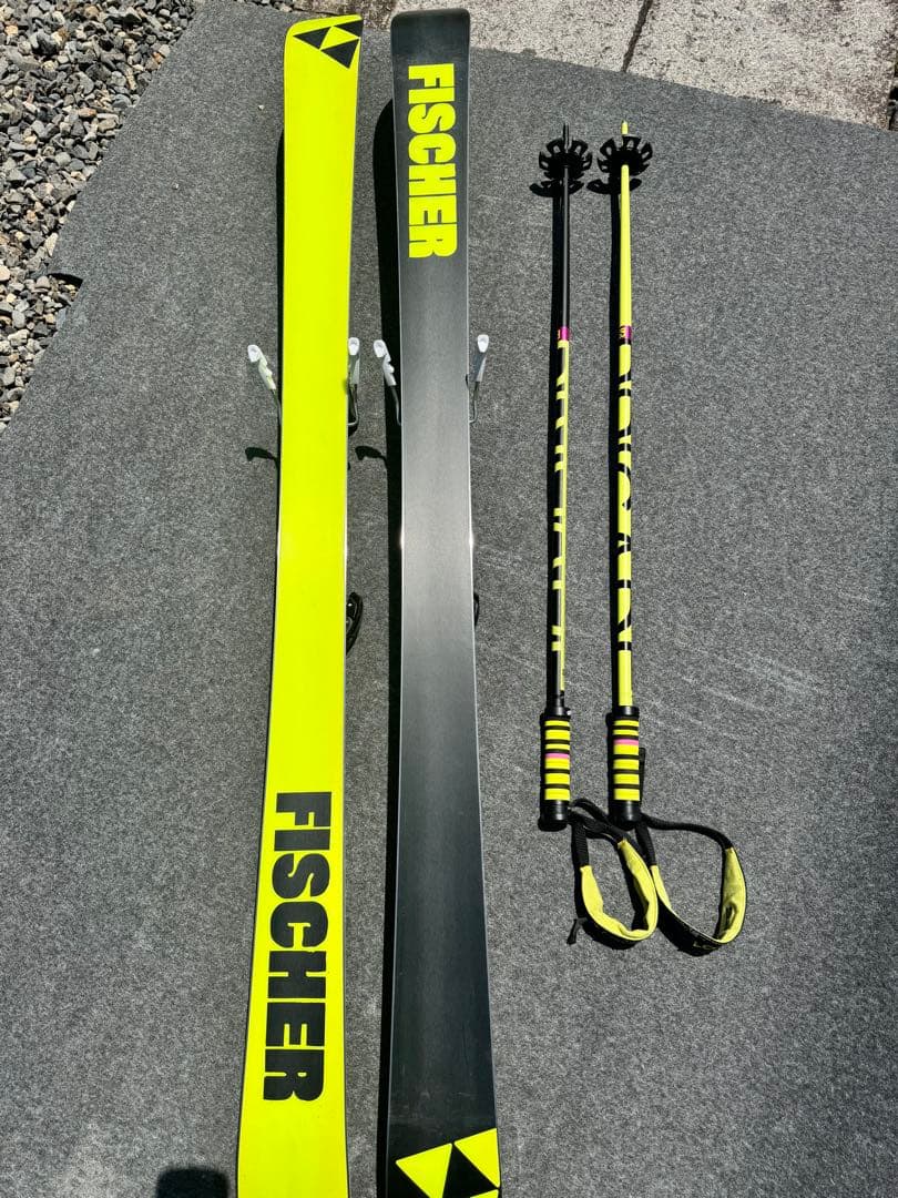 FISCHER NIGHTSTICK 163cm ３点セット