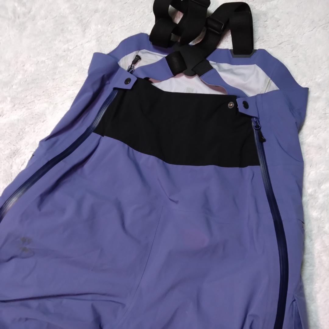 ノースフェイス　ヒューチャーライト　紫　ビブパンツ 　サミット　NS62304