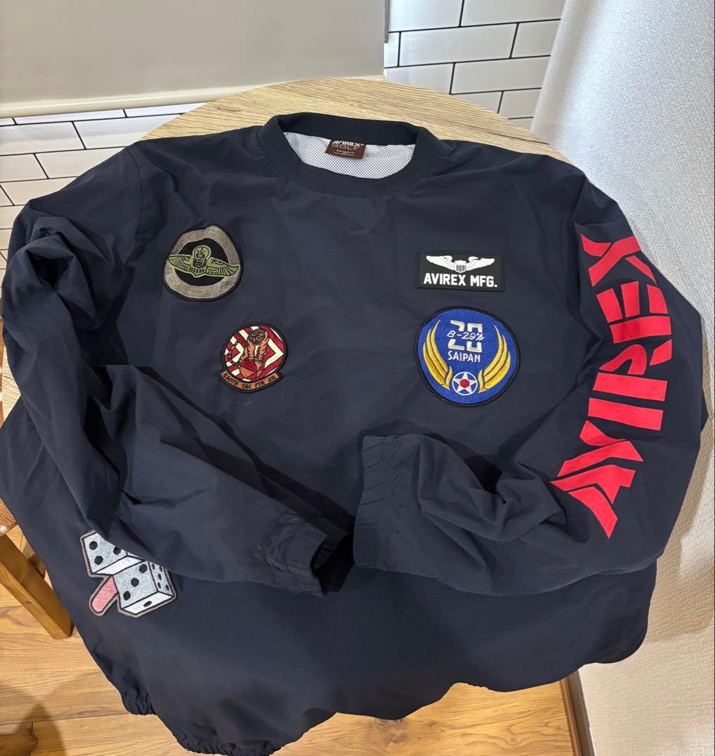 AVIREX GOLF ネイビー