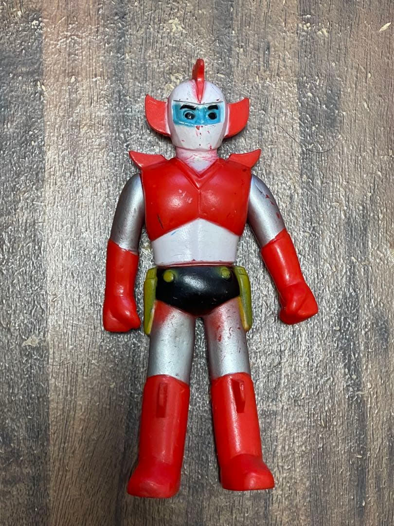 タカトク製 ソフビ 氷河戦士ガイスラッガー シキ・ケン