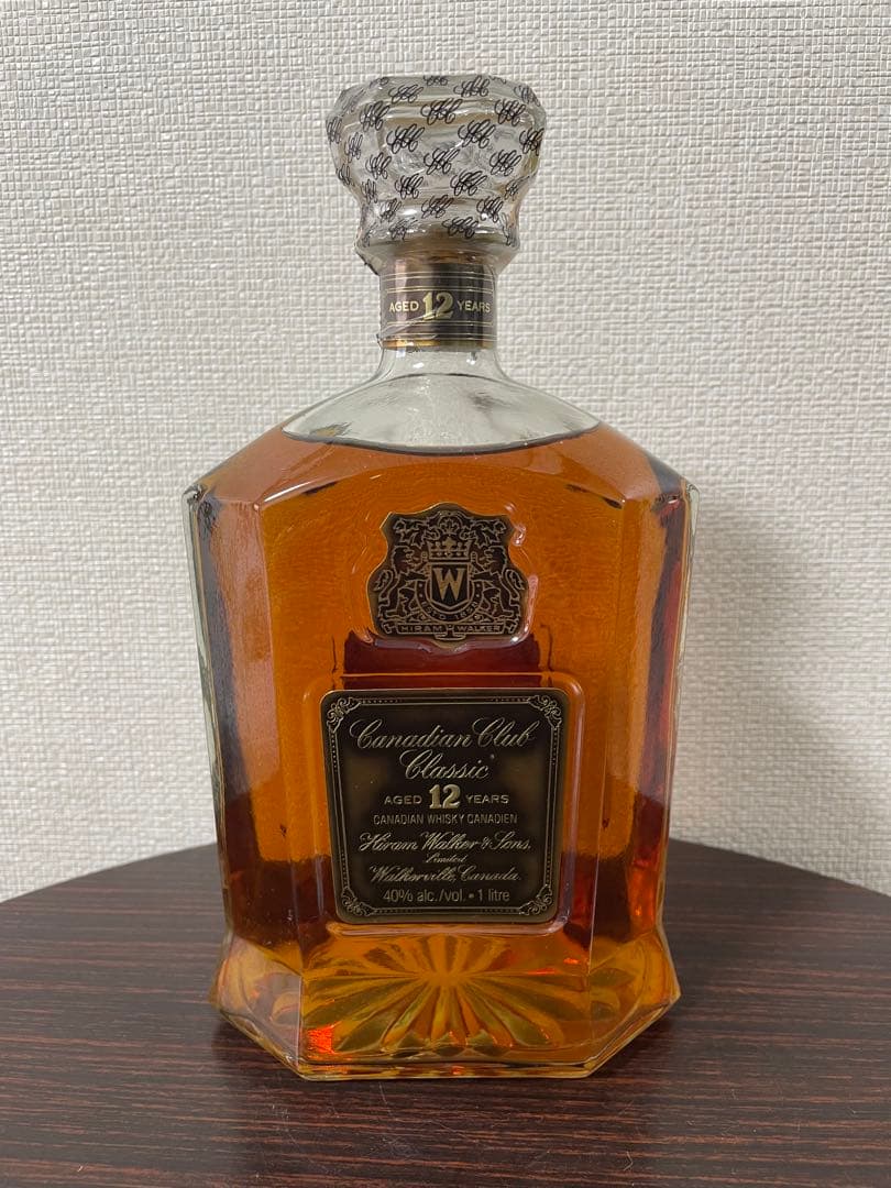 カナディアンクラブ　12年クラッシック 1リットル