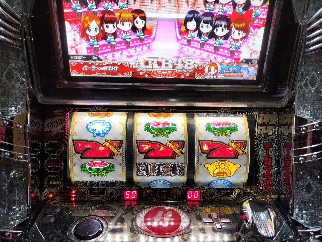 【パチスロ実機】京楽★『初代』ぱちスロ AKB48【不要機付】