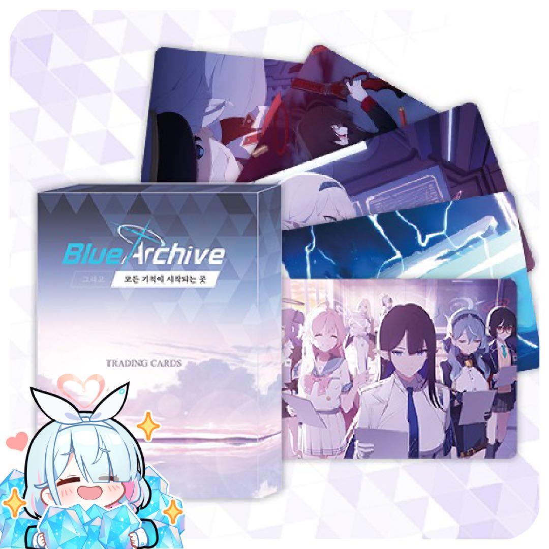 〖公式〗韓国限定 ブルーアーカイブ 最終章編 トレーディングカード vol.1