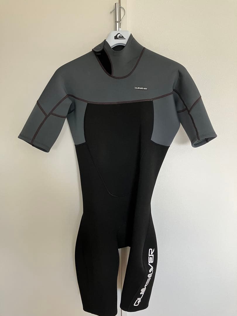 Quiksilver スプリングウェットスーツ グレー/ブラック
