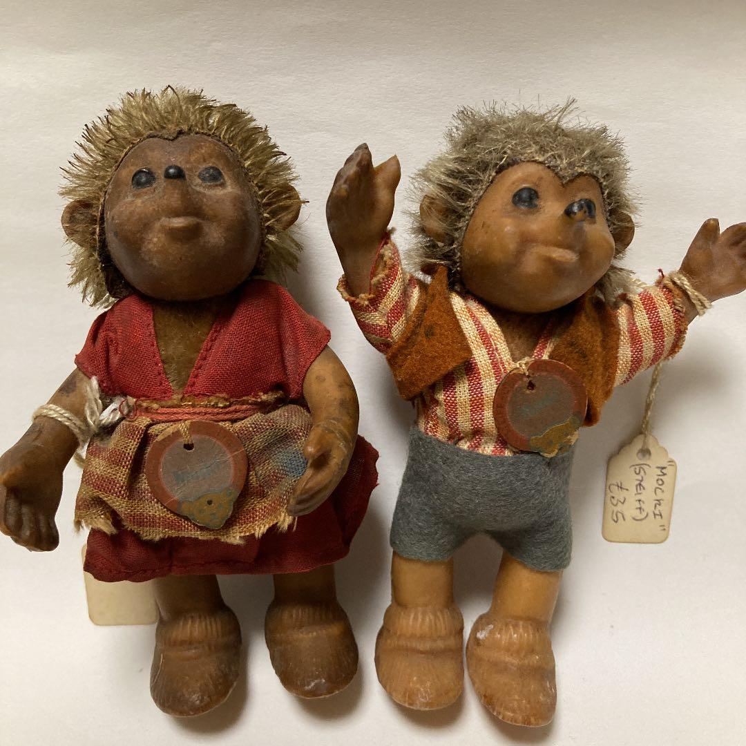 SALE❣️シュタイフ　ハリネズミの男の子と女の子　ヴィンテージ