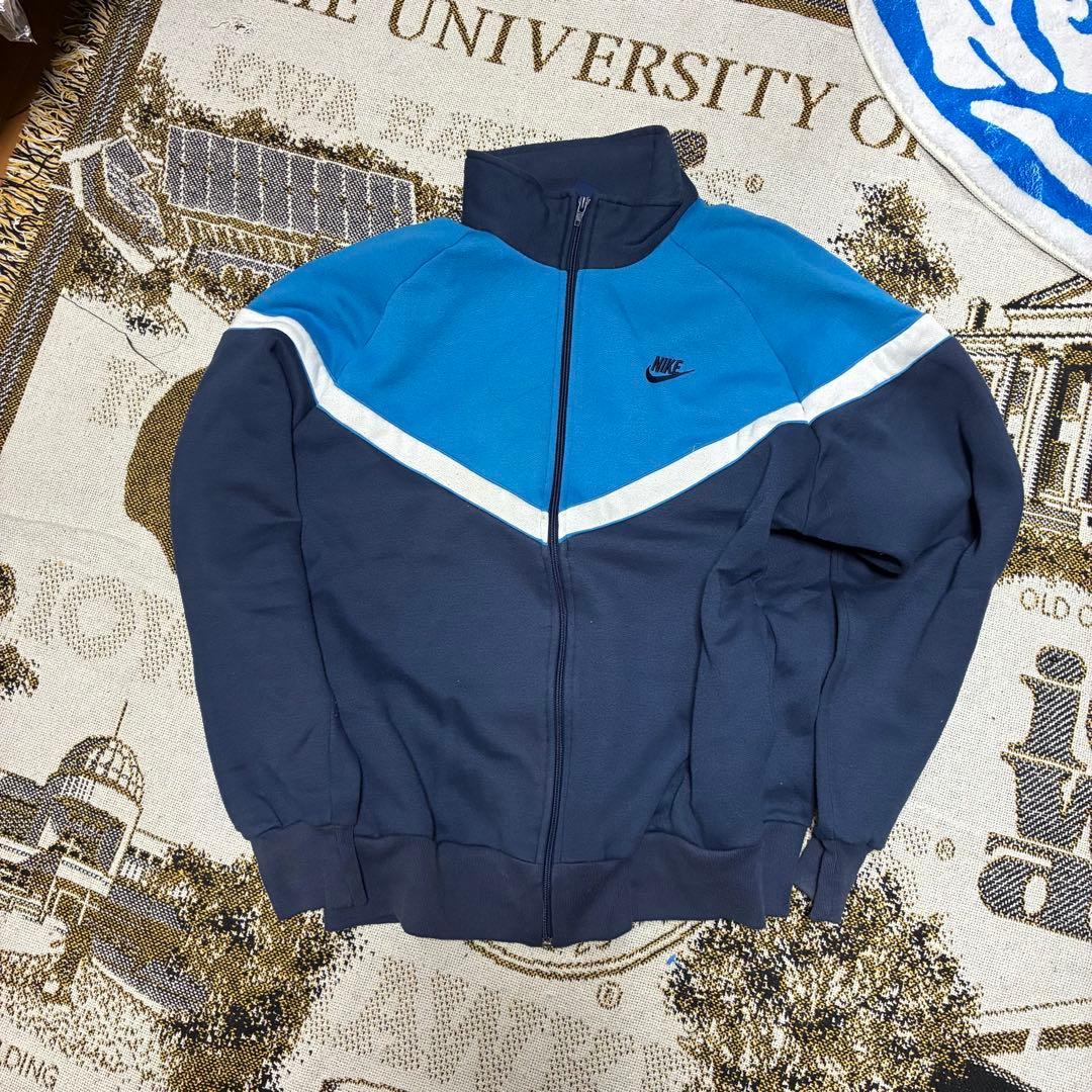 80s 紺タグ　nike トラックジャケット