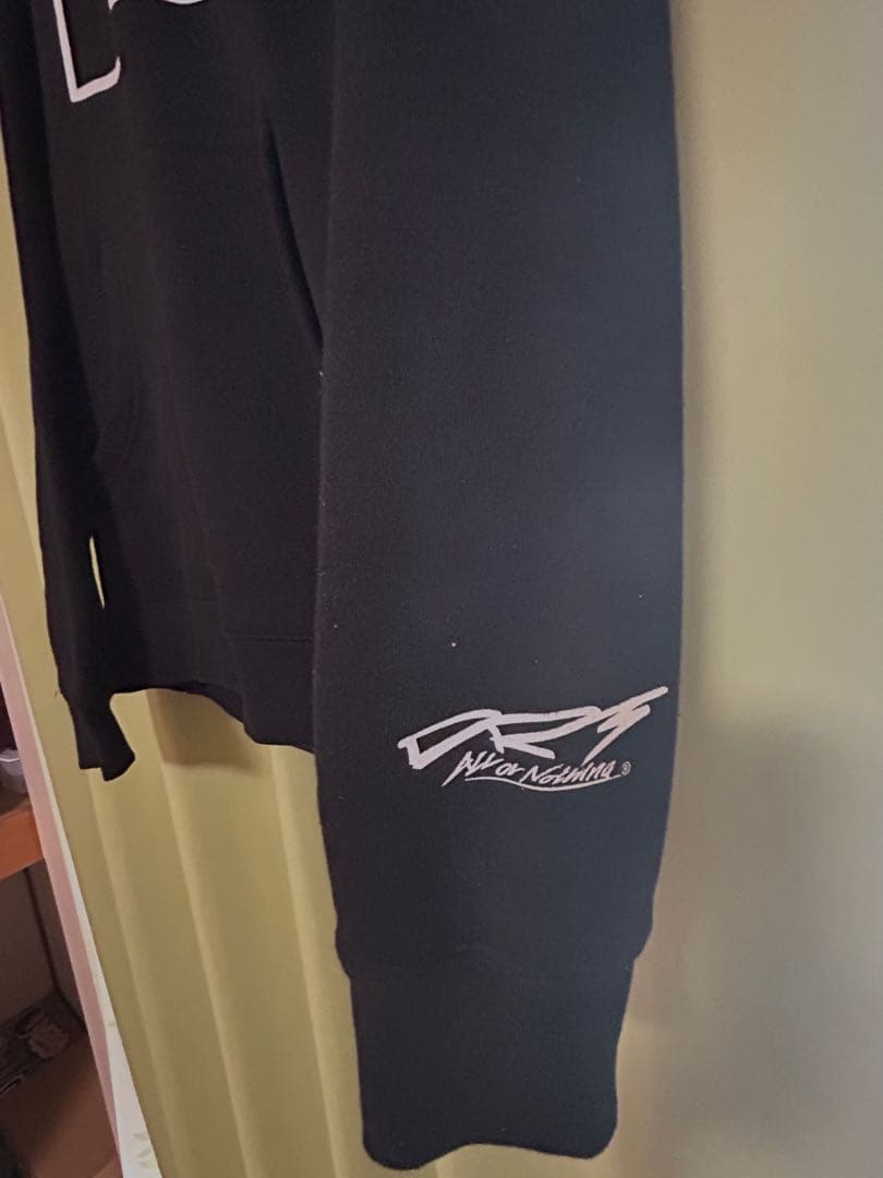 DRT パーカー USAサイズM ブラック フーディー