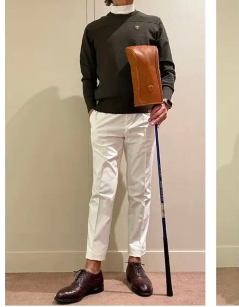 Felisi lLGOLFフェリージ　メンズニット　トップス　長袖ゴルフウェアL