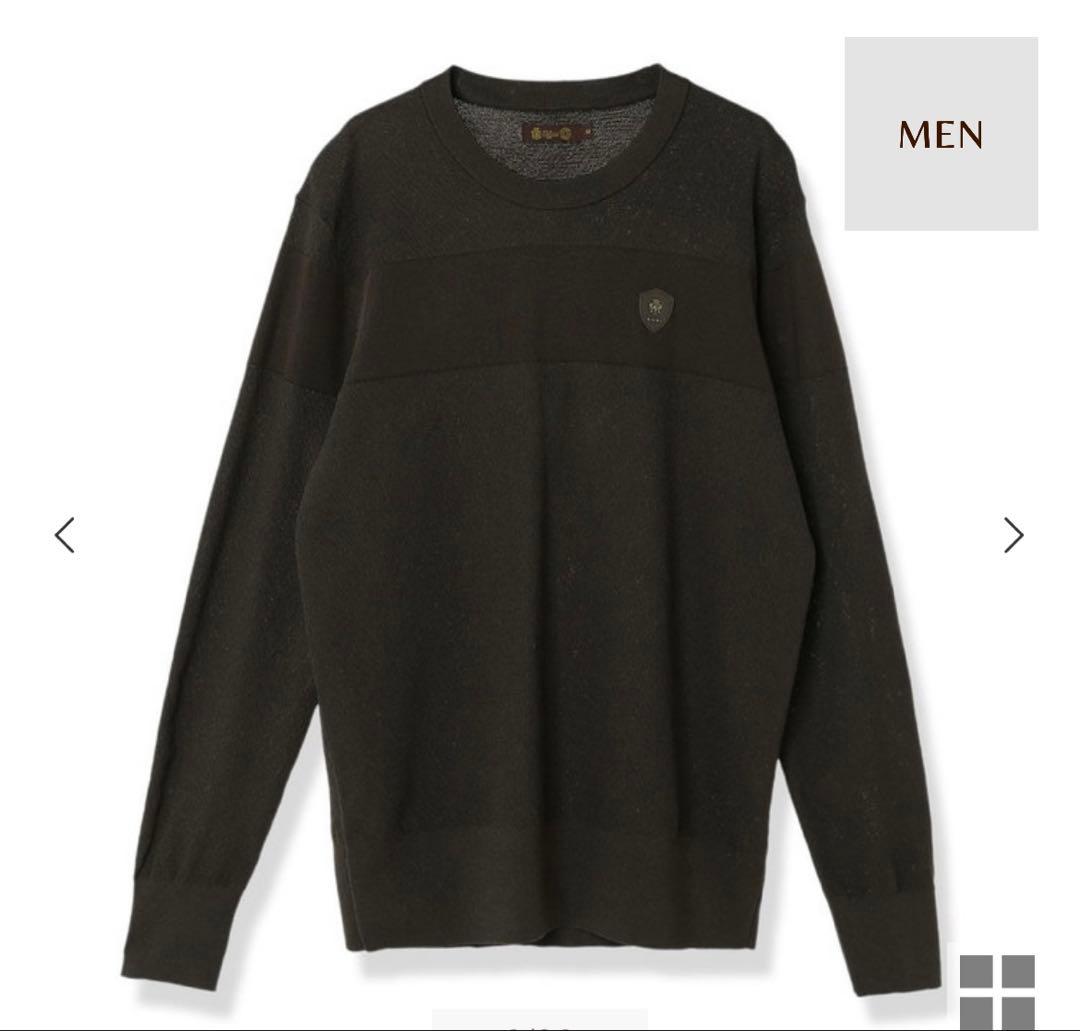 Felisi lLGOLFフェリージ　メンズニット　トップス　長袖ゴルフウェアL