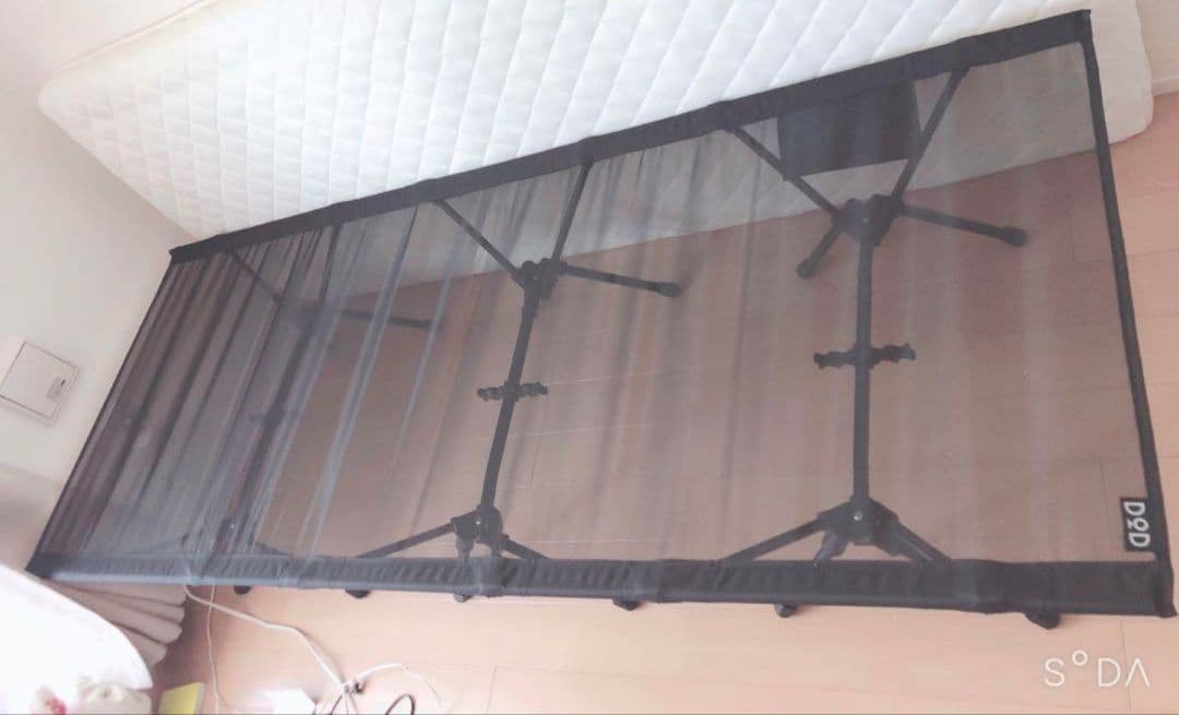 【美品・送料込み】DOD＊コット＊スースーアンダーミー＊CB1-812-BK