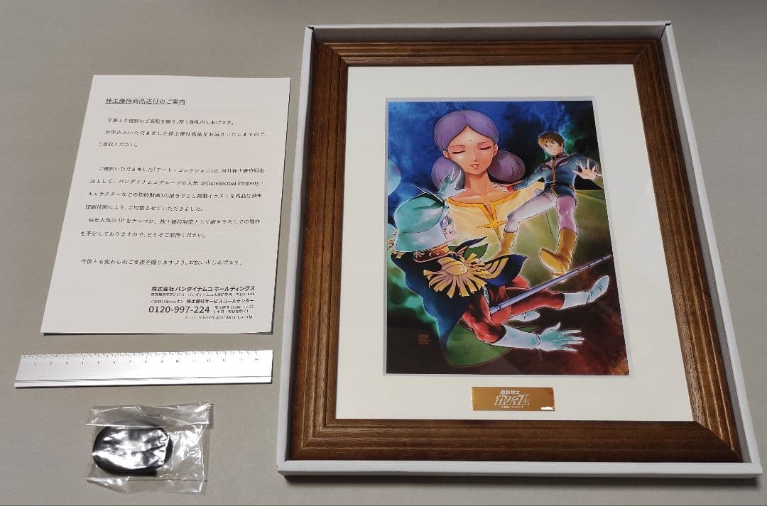 バンダイナムコ 2025年度株主優待 アートコレクション(ガンダム)