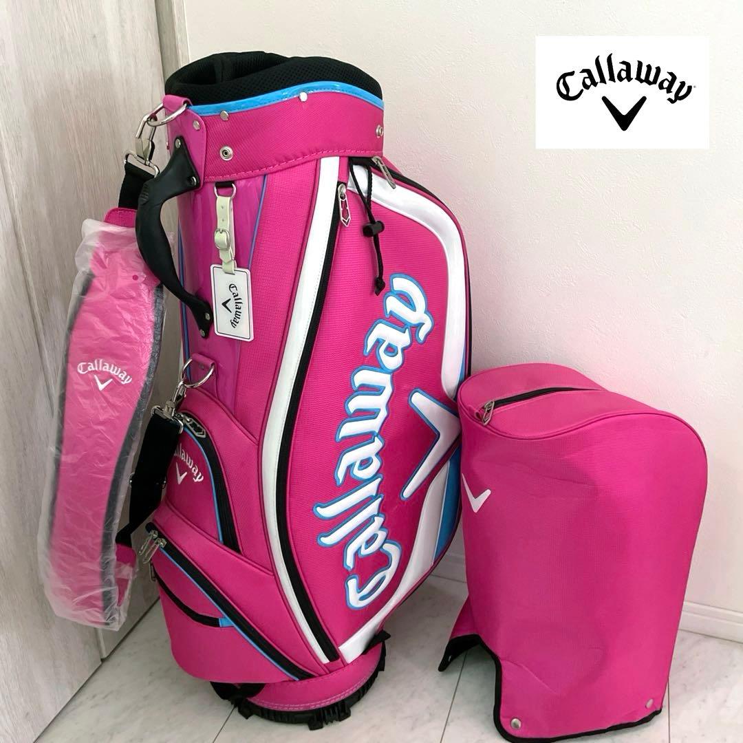 未使用に近い　Callaway キャディバッグ　9型　ユニセックス