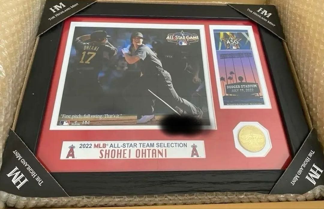 大谷翔平2022MLBオールスターゲーム出場記念フォトミント