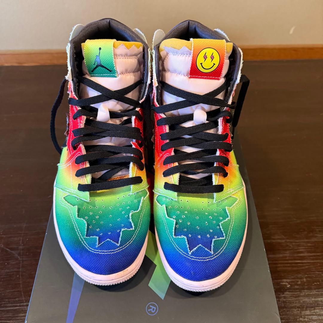 J Balvin × Air Jordan1 High OG \"Rainbow\"