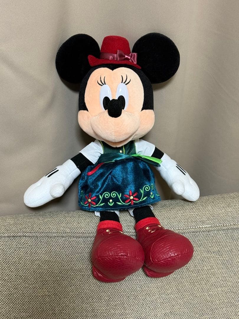 【美品】ミッキーのマジカルミュージックワールド ミニーマウス ぬいぐるみ