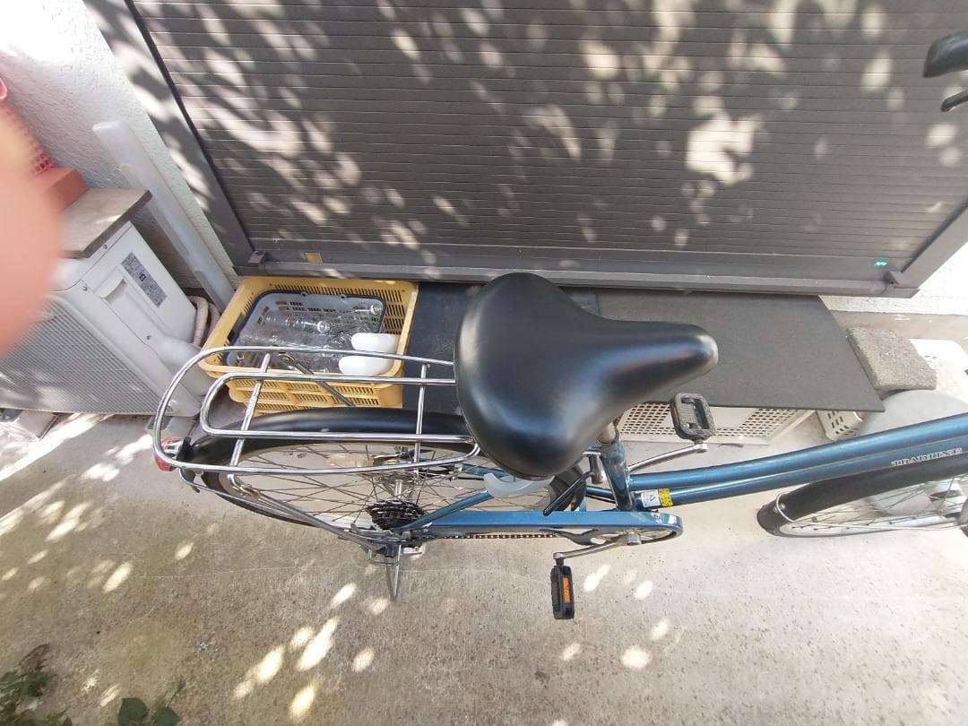 【柏市引取限定】ママチャリ 26インチ 鍵/オートライト/6段変速付(アサヒ)