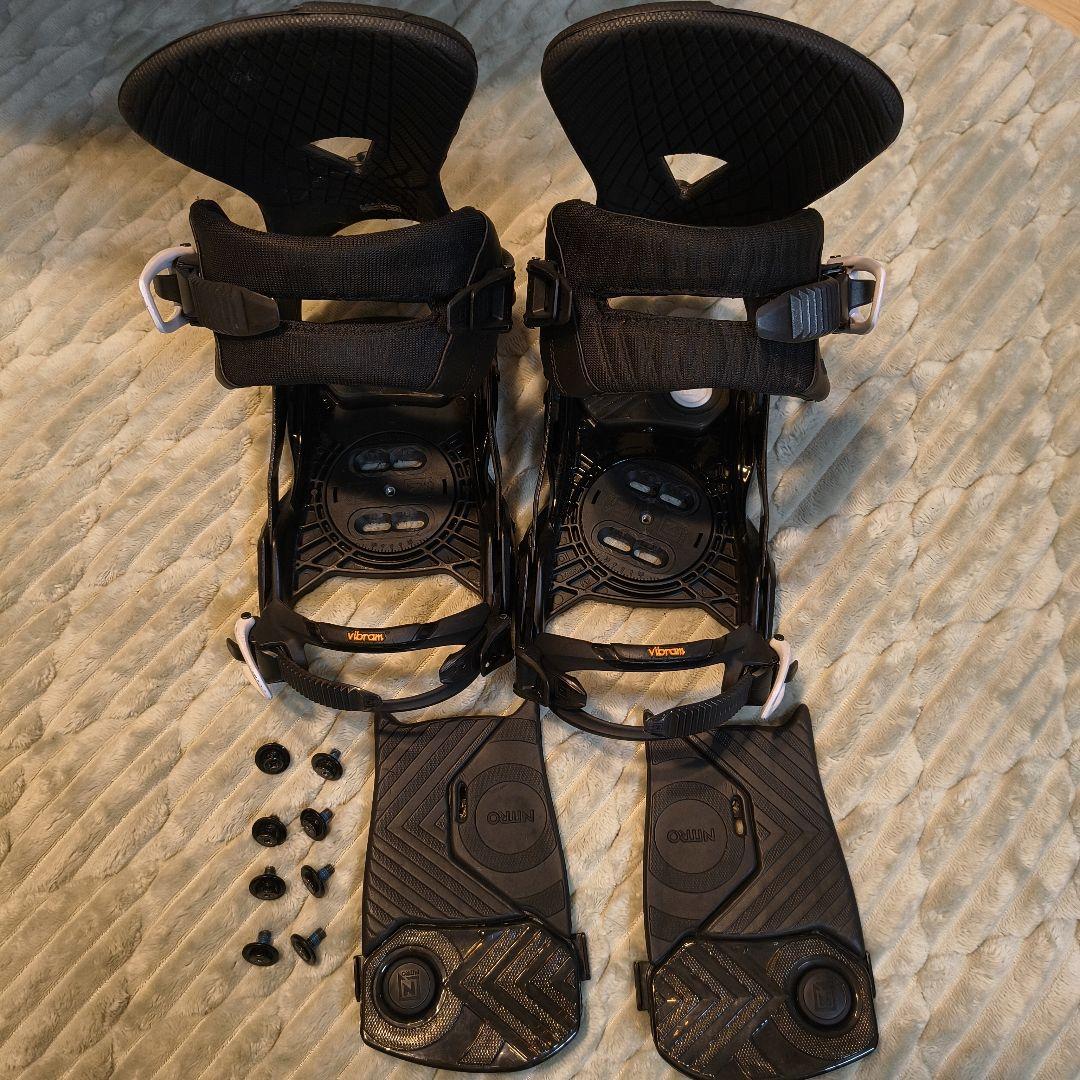 Nitro バインディング machine 19-20 ブラック