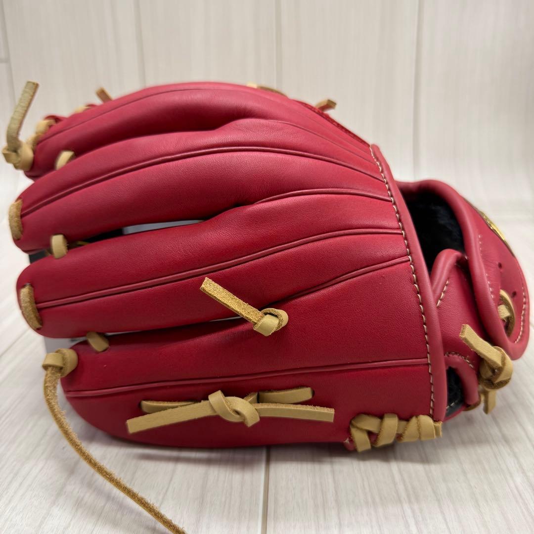 ZETT　ゼット　少年軟式グランドヒーロー　オールラウンド用　レッド　右投げ