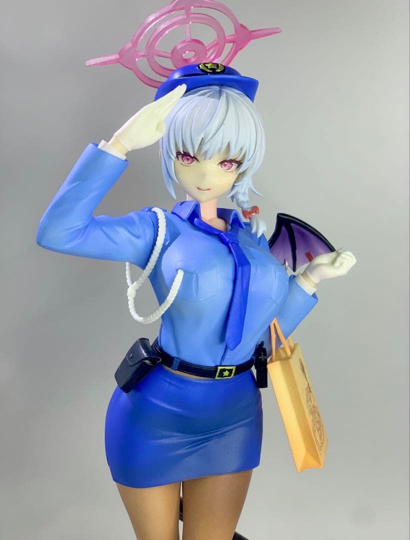 【完成品】 ブルアカ ブルーアーカイブ 黒舘 ハルナ ガレージキット 塗装済み