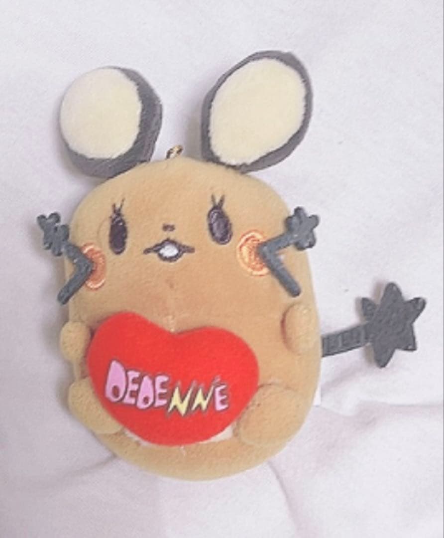 美品　ポケモン　デデンネ　キーホルダー　イッツデモコラボ