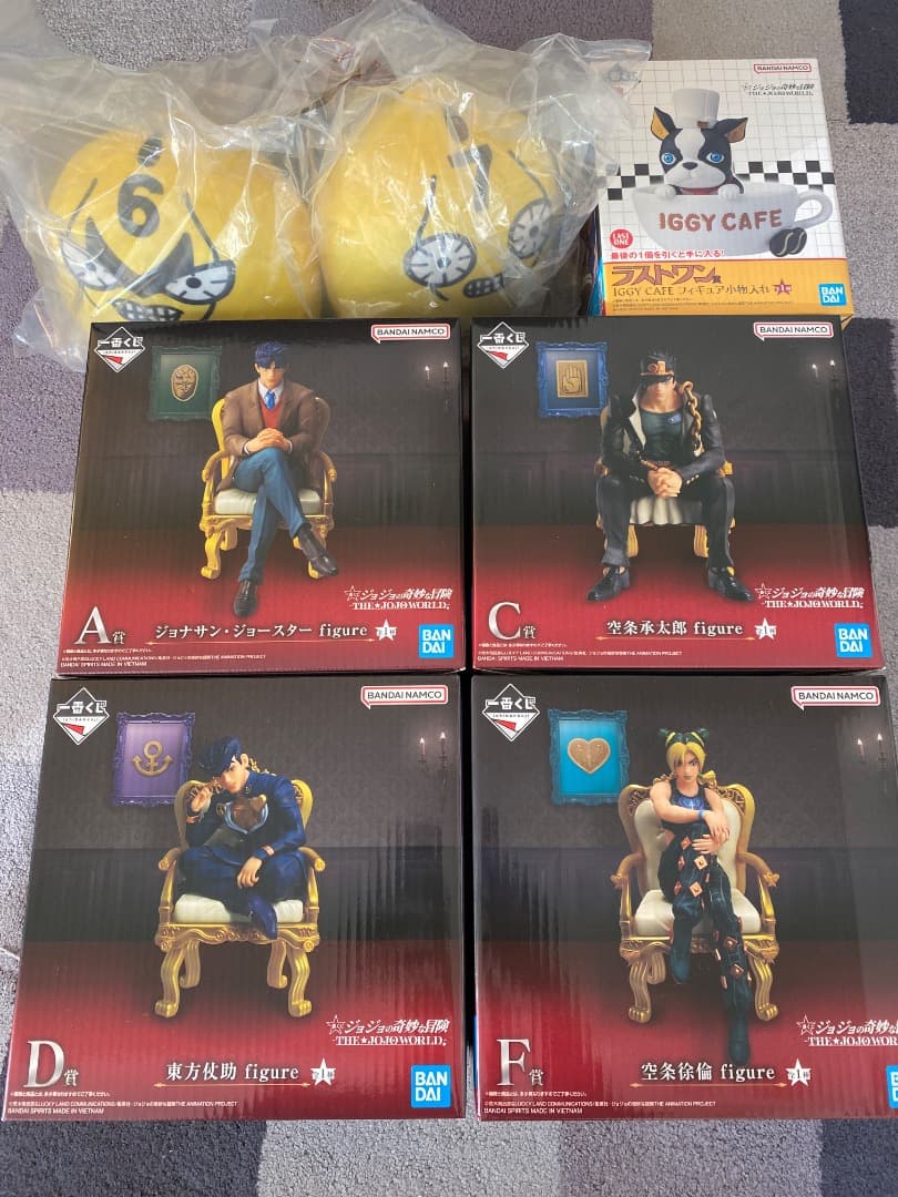 一番くじ　ジョジョ　フィギュア　ぬいぐるみ　ラストワン