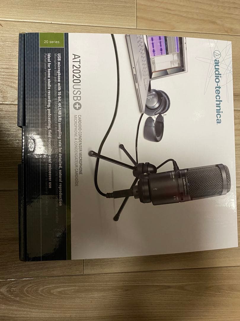 audio-technica AT2020USB+ コンデンサーマイク