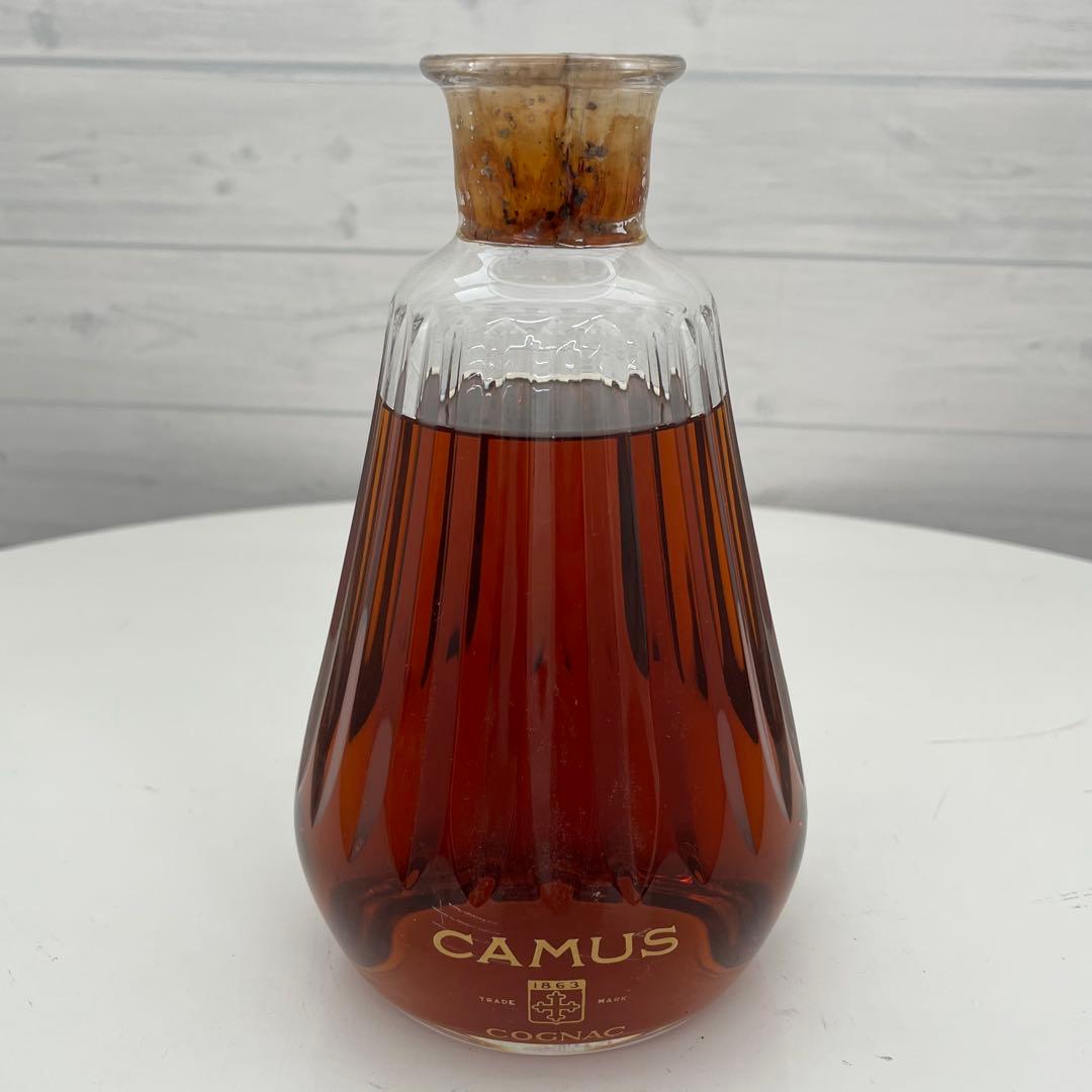 [未開栓] CAMUS カミュ コニャック バカラボトル 替栓付き